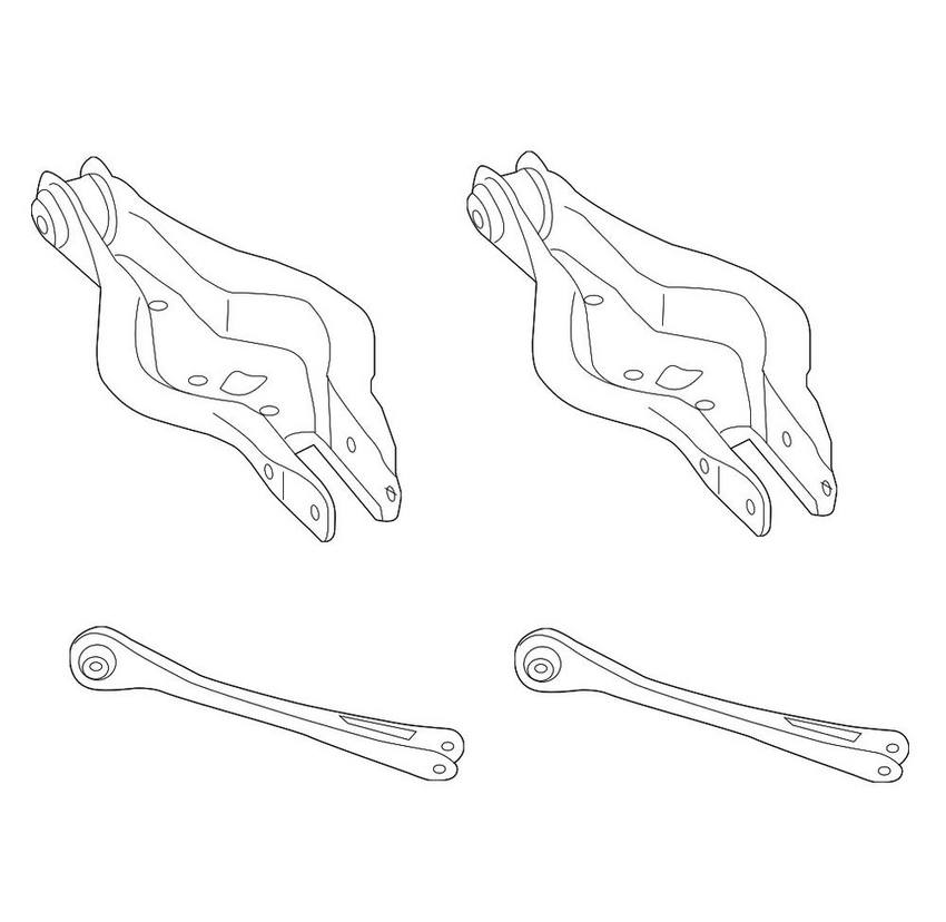 BMW Suspension Control Arm Kit - Rear Lower